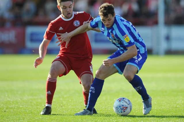 Matty Virtue was Blackpool's standout man