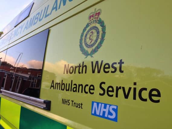 The North West Ambulance Service attended the incident