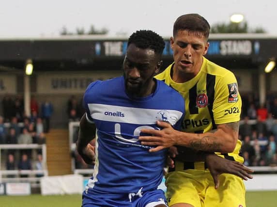 Scott Duxbury suffered a head injury on Saturday. (Picture: Mark Fletcher | MI News)