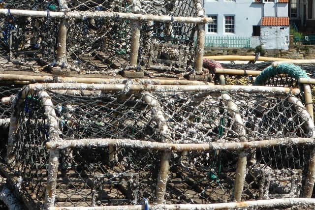 Old fashioned lobster pots