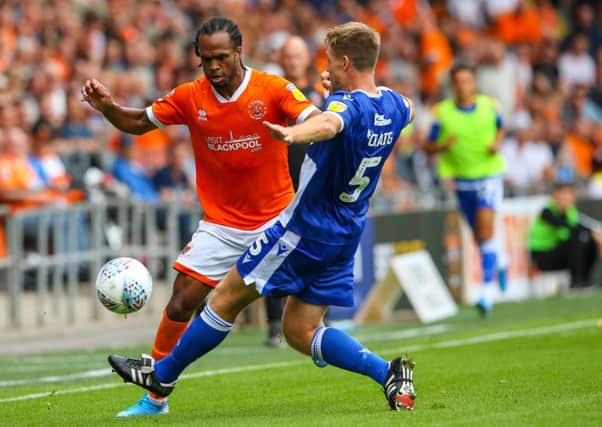 Nathan Delfouneso has been a significant absentee for Blackpool in recent weeks