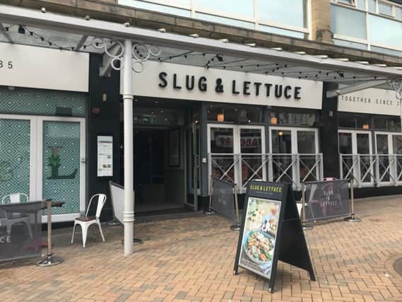The Slug and Lettuce in Queen Street, Blackpool