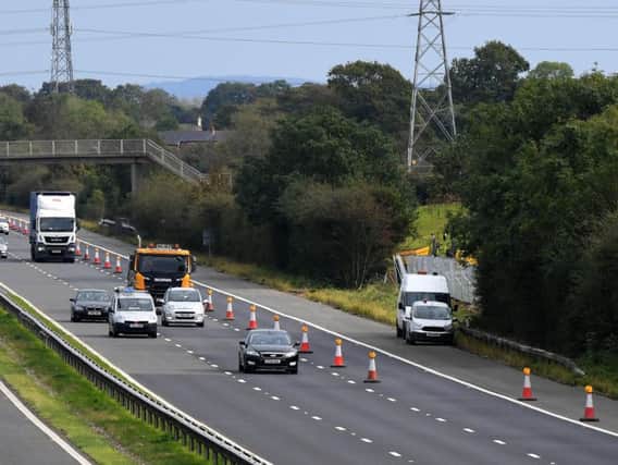 Overnight closures are in place ahead of work starting on the M55.