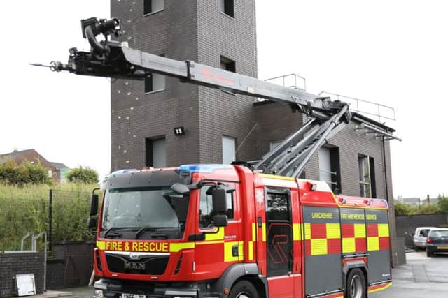 Blackpool's 'stinger' fire engine
