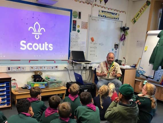 Scouts have been learning about global issues