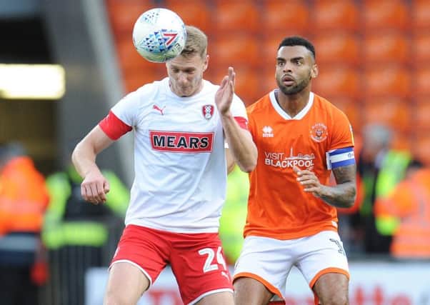 Blackpool were beaten at home by Rotherham United last Saturday