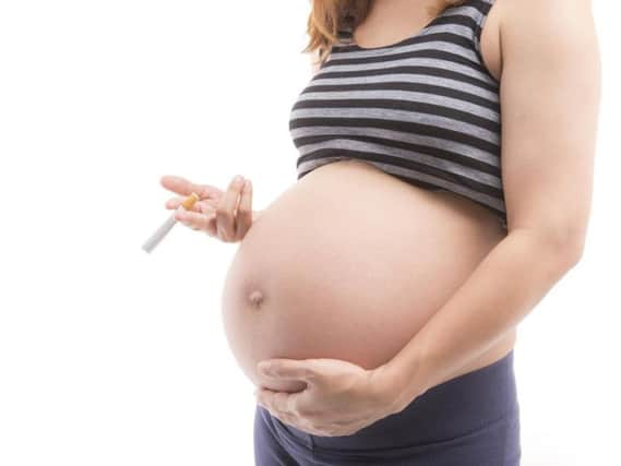 Smoking rates during pregnancy in the town are double the national average, but have come down to 26 per cent from 40 per cent in recent years