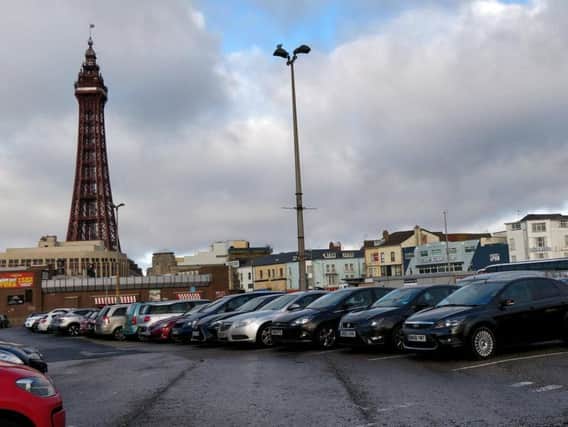 Central car park in Blackpool