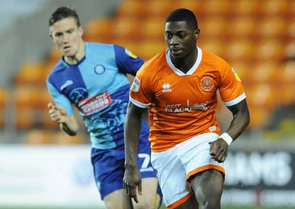 Sullay Kaikai made a welcome return for Blackpool in the midweek game against Wycombe Wanderers