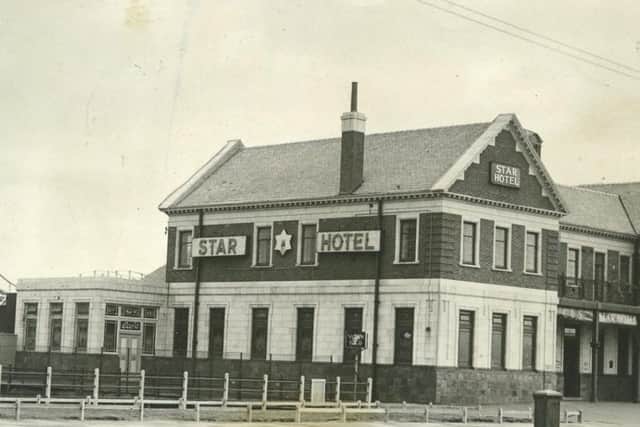 The Star Inn which used to stand on the edge of the Pleasure Beach
