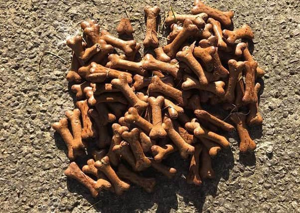 The 'poisoned' gravy bones found by police