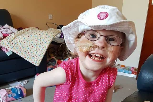 Five-year-old Lana Driver, from Fleetwood, died from pulmonary hypertension on 25/10/2019 after a lifetime battling the terminal condition. Picture by mum Susie Driver