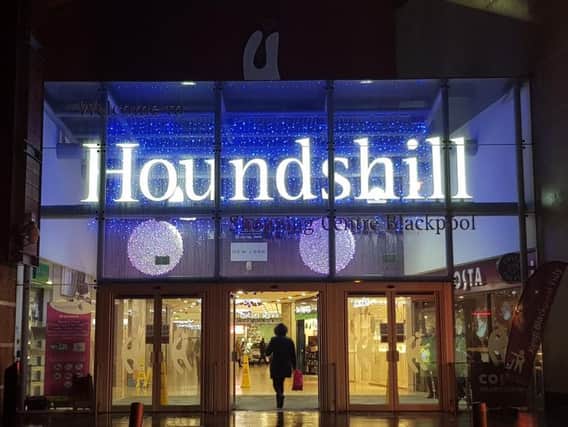 Houndshill Shopping Centre in Blackpool