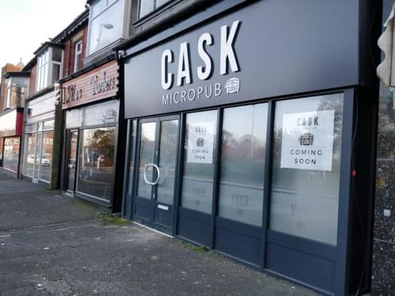 The CASK micropub in Blackpool is set to open.
