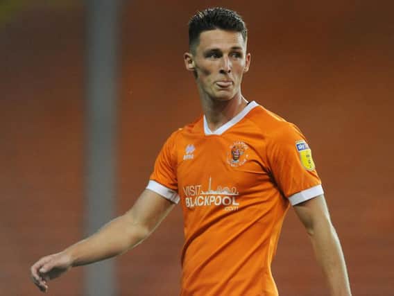 Jordan Thompson has missed Blackpool's last two games with a knee injury