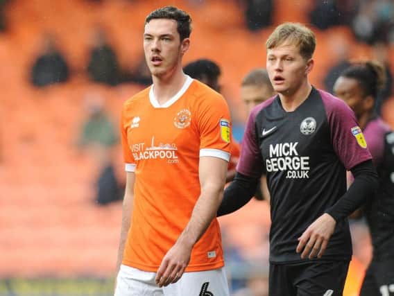 Ben Heneghan is enjoying a second loan spell with Blackpool
