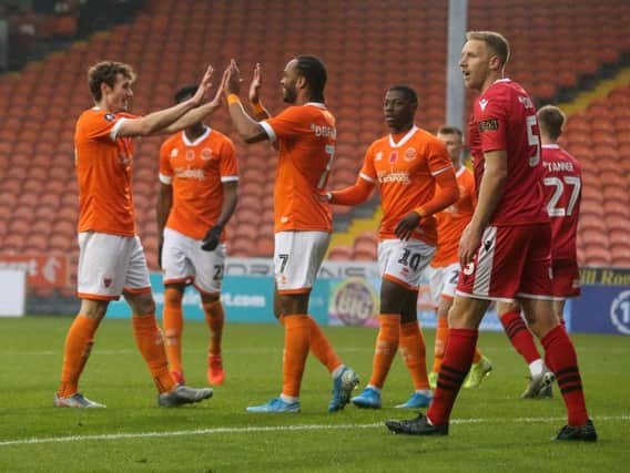 The Seasiders eased into the second round of the FA Cup with a professional display against Morecambe