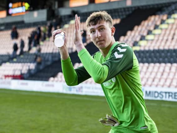 Billy Crellin kept his first senior clean sheet for Fleetwood in the FA Cup win at Barnet