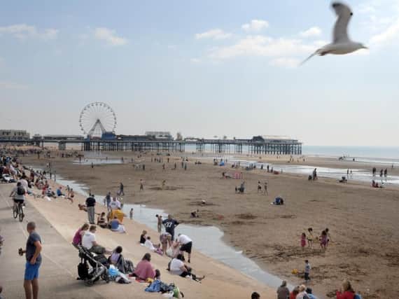 The crowds on Blackpool beach in August this year (Picture: Martin Bostock/JPIMedia)