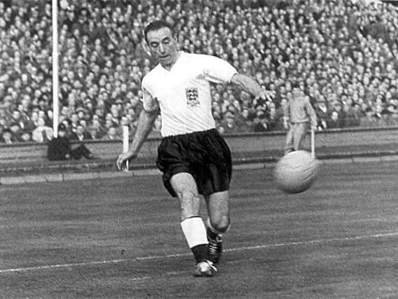 Sir Stanley Matthews was one of 13 Blackpool players to represent their national side