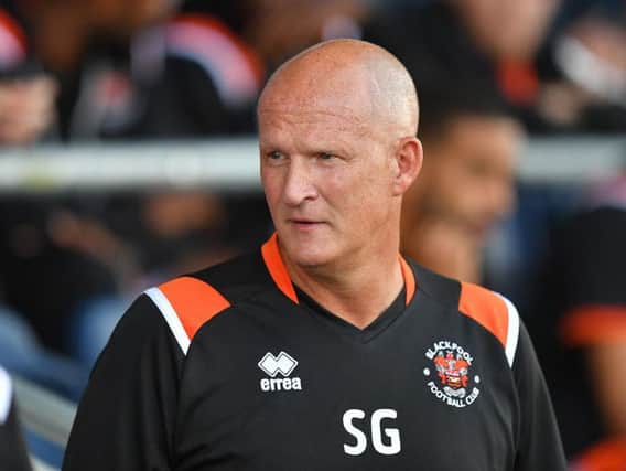 Blackpool boss Simon Grayson