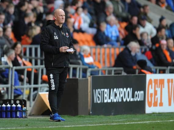 Simon Grayson was pleased with the patience his Blackpool side showed