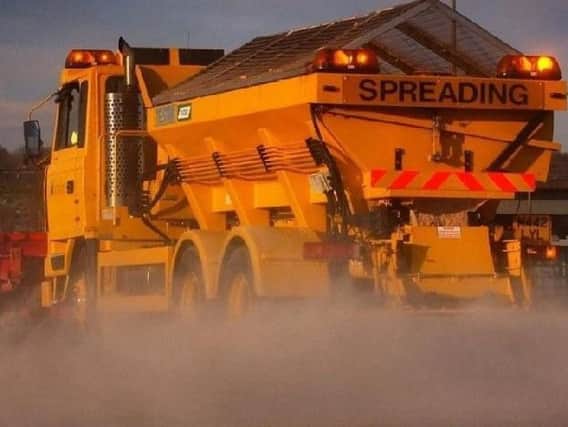 Priority routes are to be gritted in Lancashire tonight