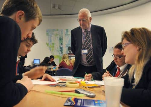 The Young Engineers STEM challenge took place at Blackpool and the Fylde College in Bispham.