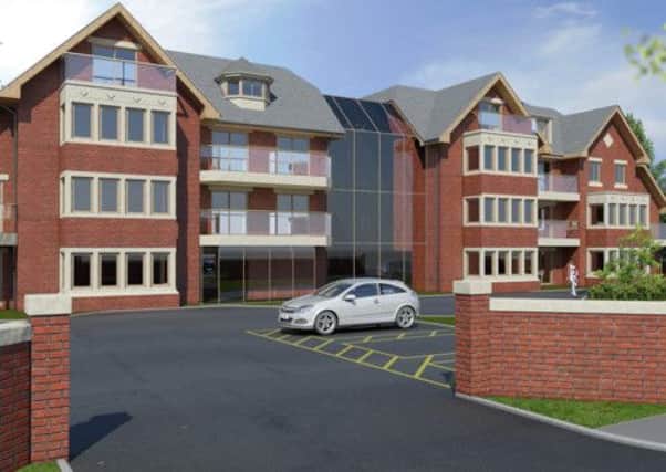 CGI image of the new Moorings Rest Home, North Promenade, St Annes