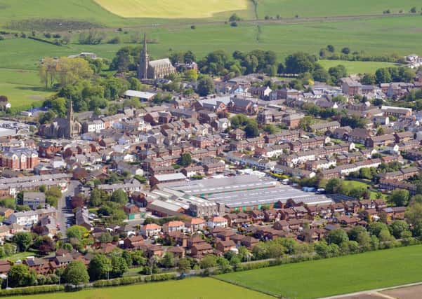 2013 Aerials
General view of Kirkham looking north, with Blackpool Road in the foreground