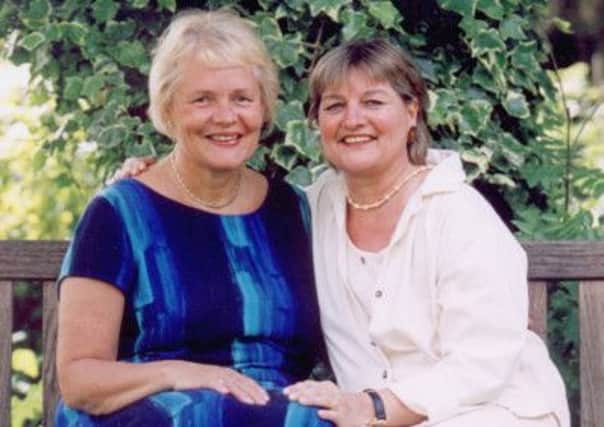 Michele Satchwell (right) and sister Linda Hastings whose kidney gave Michele an extra 13 years of life.
