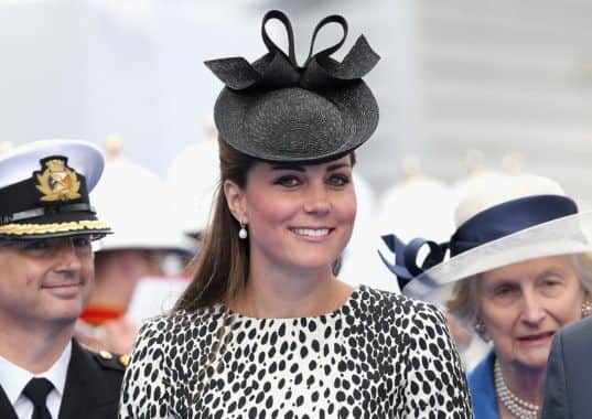 The Duchess of Cambridge who has been admitted to St Mary's Hospital in London