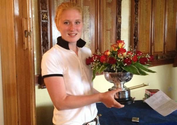 Gemma Batty breaks ladies course record at St Annes Old Links Golf Club
