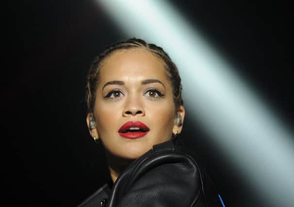 Sunday night at Lytham Proms.
Rita Ora on stage. PIC BY ROB LOCK
4-8-2013