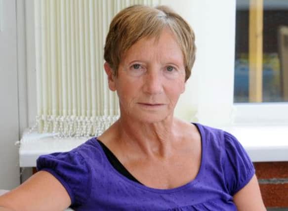 Photo: David Hurst Jennifer Thompson of Green Lane West, Freckleton, who was attacked by a German shepherd as she walked through the village in May.