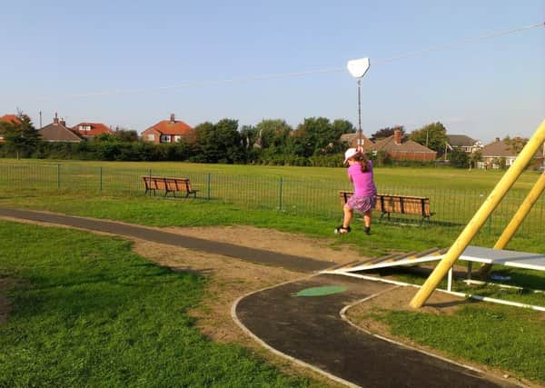 The new-look Lansdowne Road play area in Ansdell