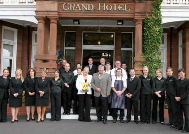 Staff at The Grand hotel in St Annes
