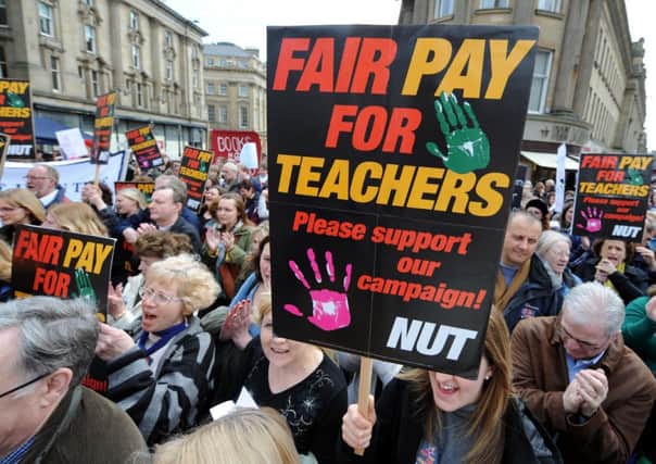 Teachers are discussing strike action