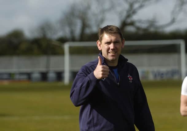 Thumbs up in the Cup for boss Dave Challinor?