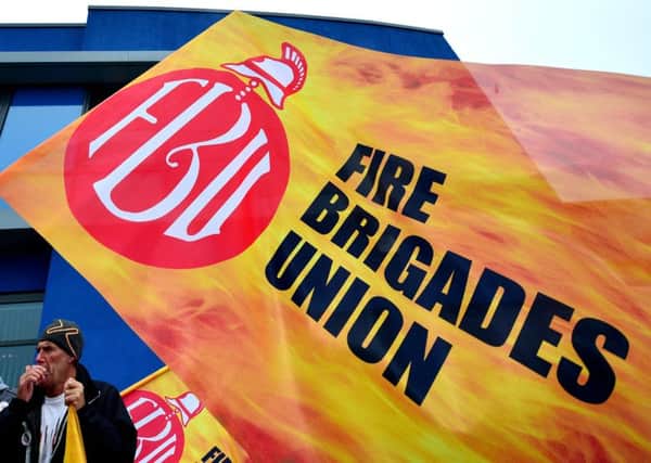 The Fire Brigades Union (FBU) will walk out on November 13.