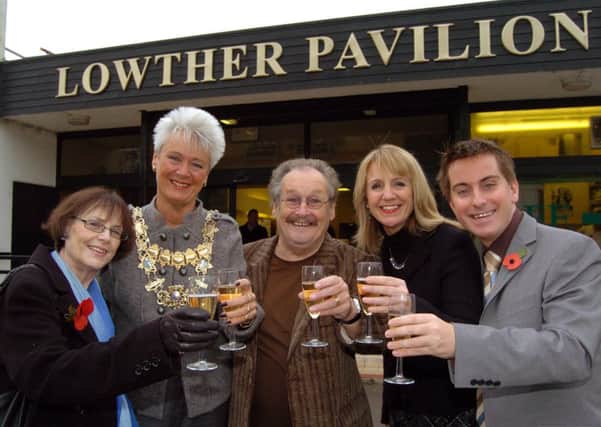 Members of the Friends of Lowther Pavilion group, who successfully applied for Lottery funding to improve the venue. Pictured here are members of the Friends group when it was first launched.