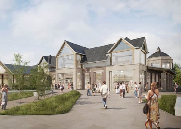 An artists impression of the proposed Booths store at Heyhouses Lane, St Annes