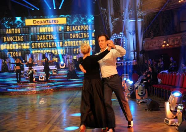 Strictly Come Dancing at Blackpool Tower Ballroom
Anton du Beke and Fiona Fullerton