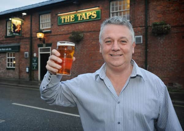 Steve Norris, landlord at the Taps pub, Lytham