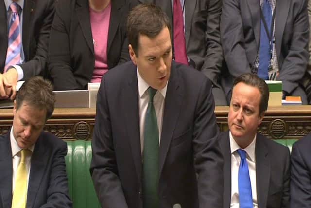 Chancellor of the Exchequer George Osborne delivers his Autumn Statement to MPs in the House of Commons