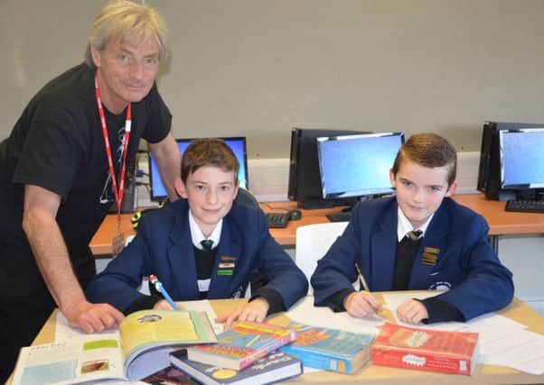 Carr Hill High School pupils took part in The John Betjeman Poetry Society workshop