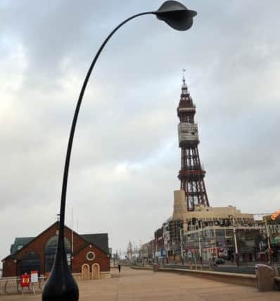 High winds in Blackpool. By Martin Bostock.