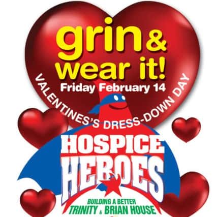 Hospice Heroes Grin and Wear It poster