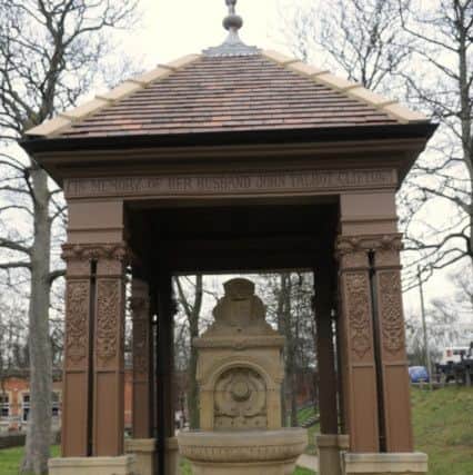 Refurbishment of Clifton Memorial in Sparrow Park, Lytham, has been completed.