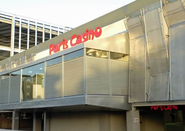 Paris Casino at Bloomfield Road.